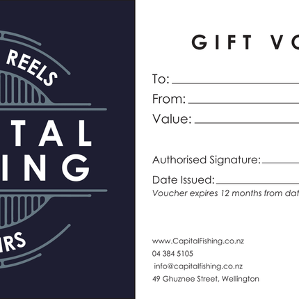 Capital Fishing Ltd gift card