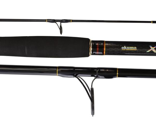 okuma 13 foot x-factor rod Series Model:SPM25II Sea-run Cutthroat durable feel with a Manns T30-80 Textured Stretch